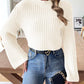 Mock Neck Long Sleeve Sweater