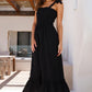 Ruffled Smocked Ruffle Hem Sleeveless Dress