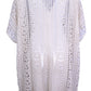 Cutout V-Neck Cover-Up with Tassel