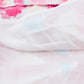 Printed Square Neck Tied Smocked Dress
