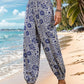 Beautiful Bea Printed Elastic Waist Pants