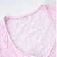 Devine Scoop Neck Long Sleeve Lace Top