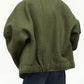 Full Size Snap Down Drop Shoulder Jacket