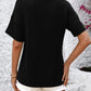 Full Size V-Neck Dropped Shoulder T-Shirt