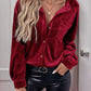 Perfee Button Up Long Sleeve Shirt
