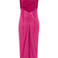 Full Size Backless Cowl Neck Sleeveless Cami Dress