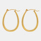 18K Gold-Plated Titanium Steel Earrings