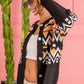 BiBi Ethnic Pattern Button Up Knit Cardigan - Brand BiBi