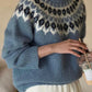 Perfee Round Neck Long Sleeve Sweater