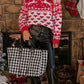 Christmas Element Turtleneck Long Sleeve Sweater