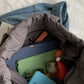 Quilted Nylon Large Tote Bag