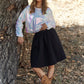 J.NNA Sequin Long Sleeve Crop T-Shirt