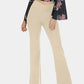 V-Waist Bootcut Long Pants