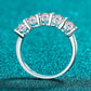2.5 Carat Moissanite 925 Sterling Silver Ring