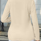 Decorative Button Round Neck Long Sleeve T-Shirt