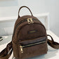 Suede Adjustable Strap Backpack Bag