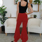 High-Low Bootcut Pants