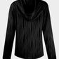 Textured Long Sleeve Hoodie