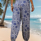 Beautiful Bea Printed Elastic Waist Pants