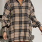 Plaid Button Up Long Sleeve Shirt
