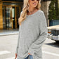 Full Size Round Neck Long Sleeve T-Shirt