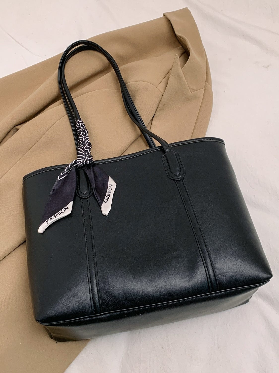 Lily & Luna PU Leather Tote Bag