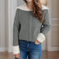 Zip Up Collared Neck Long Sleeve Cardigan