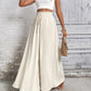 Tied High Waist Wide Leg Pants
