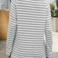 Mandy Striped Round Neck Long Sleeve T-Shirt