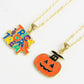 Two-Piece Halloween Theme Necklace Set