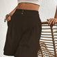 High Waist Shorts with Pockets