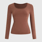 Round Neck Long Sleeve T-Shirt