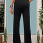 Beautiful Bea Drawstring High Waist Straight Pants