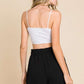 Culture Code High Waist Paper bag Shorts