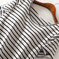 Full Size Striped Round Neck Short Sleeve Dress
