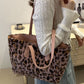 Leopard Fluff Tote Bag