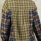 Plaid Collared Neck Button Up Long Sleeve Shirt