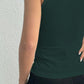 Lace Detail Square Neck Wide Strap Tank