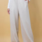Elastic Waist Wide Leg Pants