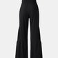 Tied Ruched Wide Leg Pants