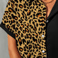 Leopard Button Up Short Sleeve Shirt