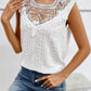 Lace Eyelet Sleeveless Top