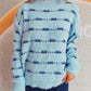 Striped Round Neck Long Sleeve Sweater