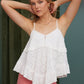 Mittoshop Textured V-Neck Cami