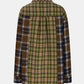 Plaid Collared Neck Button Up Long Sleeve Shirt