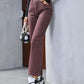 Straight Leg Jeans with Pockets