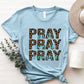 Letter Graphic Round Neck Short Sleeve T-Shirt