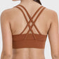 Crisscross Scoop Neck Active Tank