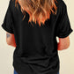 Graphic Round Neck Short Sleeve T-Shirt