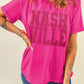 NASHVILLE Round Neck Short Sleeve T-Shirt
